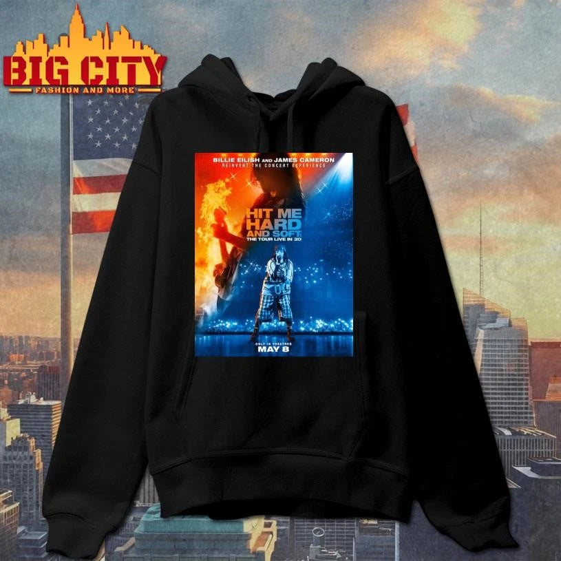Billie Eilish Hit Me Hard And Soft The Tour Live In 3D Reinvent The Concert Experience On Theaters May 8 2026 Poster Shirt