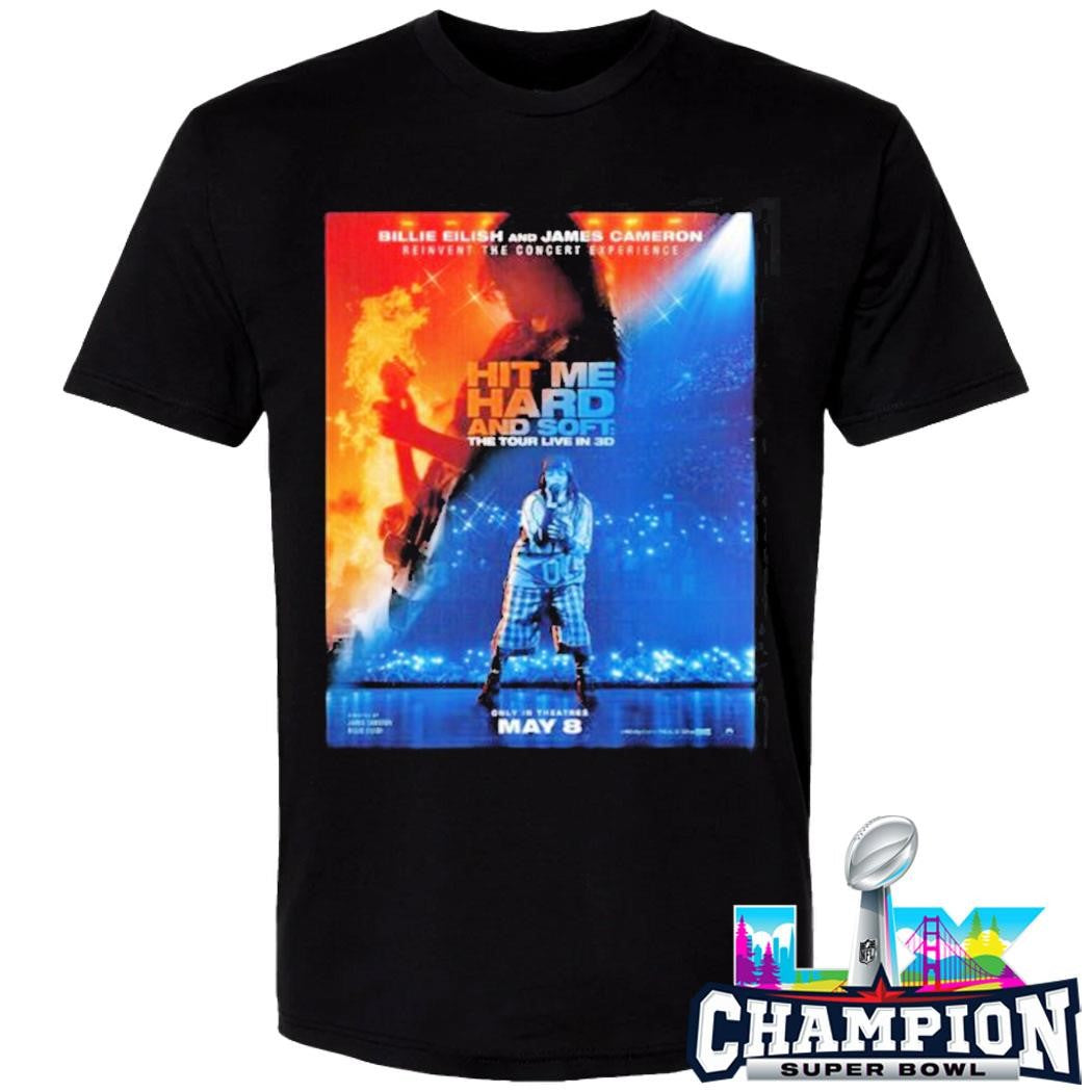 Billie Eilish Hit Me Hard And Soft The Tour Live In 3d In Theatres On May 8 2026 Shirt