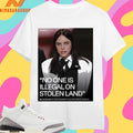 Billie Eilish No One Is Illegal On Stolen Land Billie Eilish In Her Grammy’s Acceptance Speech Shirts