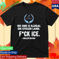 Billie Eilish Rebel Loon Alliance No One Is Illegal On Stolen Land Fuck Ice Shirt