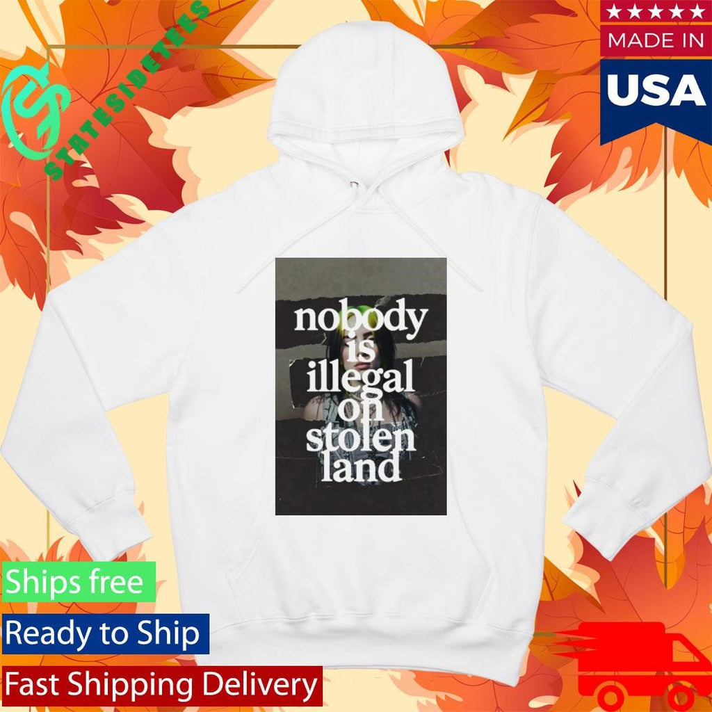 Billie Eilish Says Fuck Ice At Grammy No One Is Illegal On Stolen Land Shirt