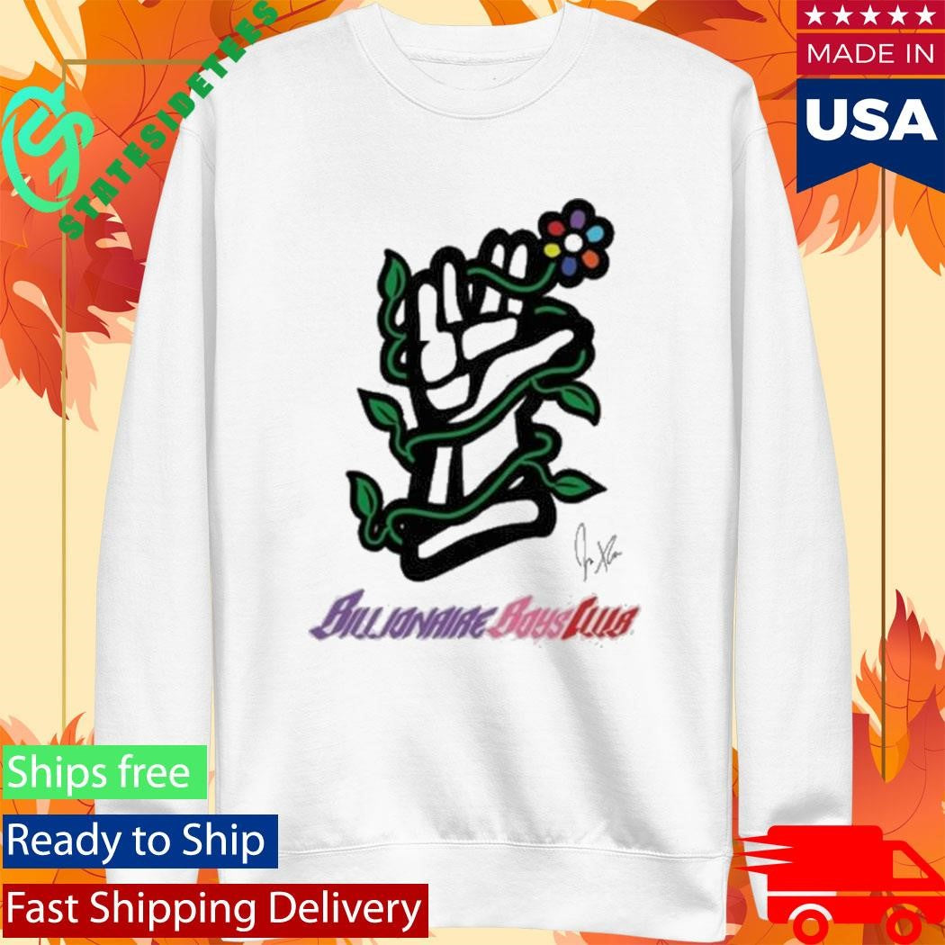 Billionaire Boys Club X Jae Tips Jae Tips Flower Hands Shirt