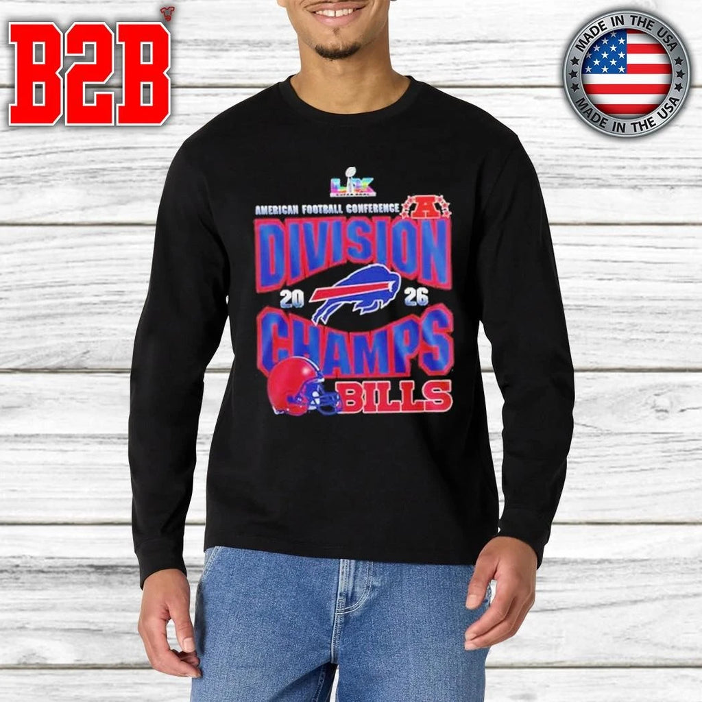 Bills AFC Division Champions Locker Room Shirt