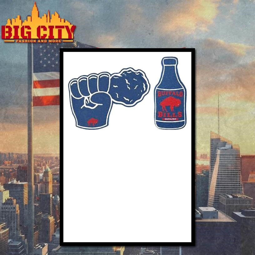 Bills Fist &amp; Hot Sauce By Golf Shirt