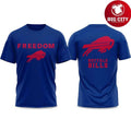 Bills Freedom 2025 Two Sided Shirt