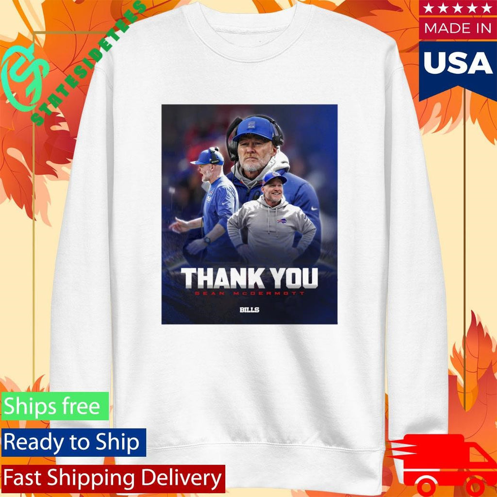 Bills Thank You Coach Sean McDermott Shirt