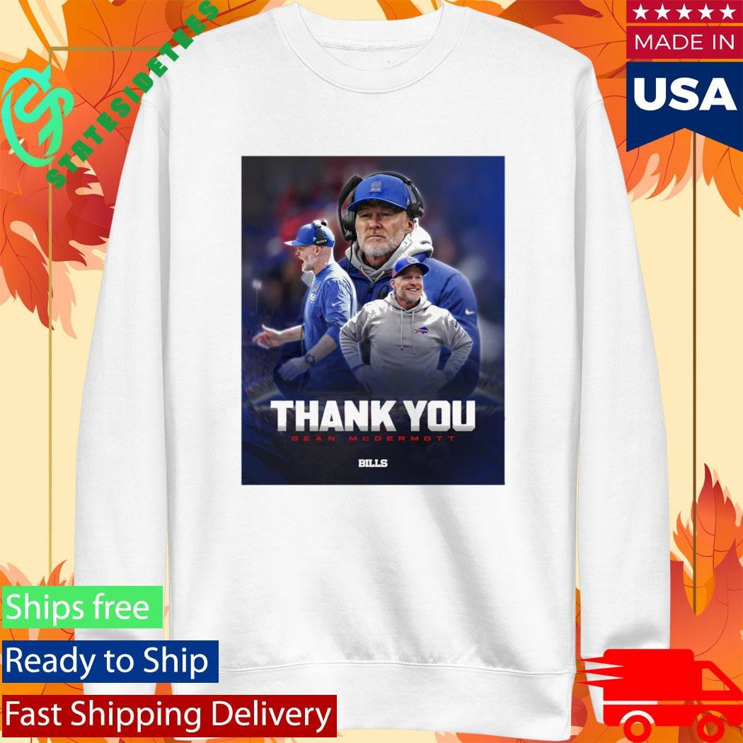 Bills Thank You Coach Sean McDermott Shirt