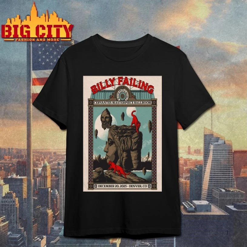 Billy Failing Dec 20 2025 In Denver CO Poster shirt