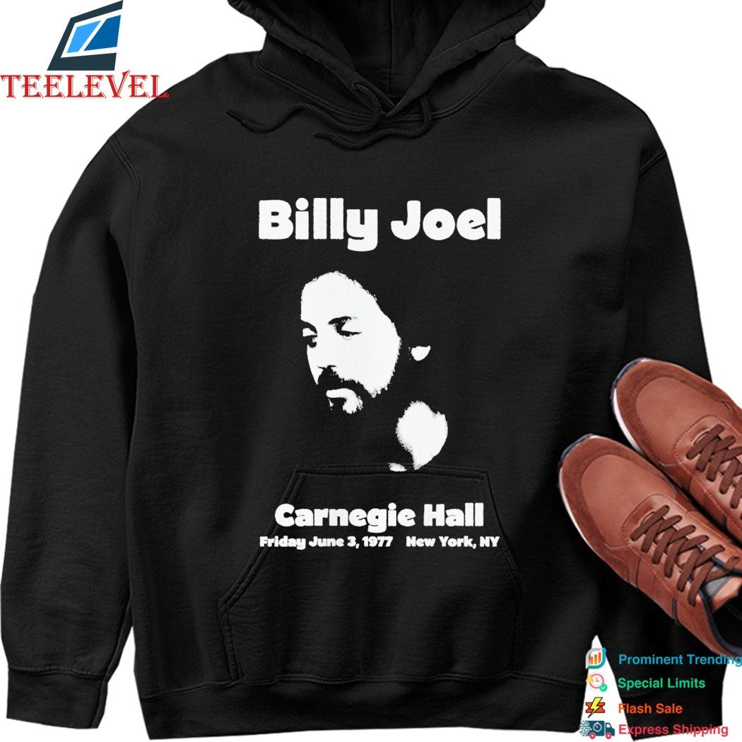 Billy Joel 1977 Carnegie Hall NY T-shirts