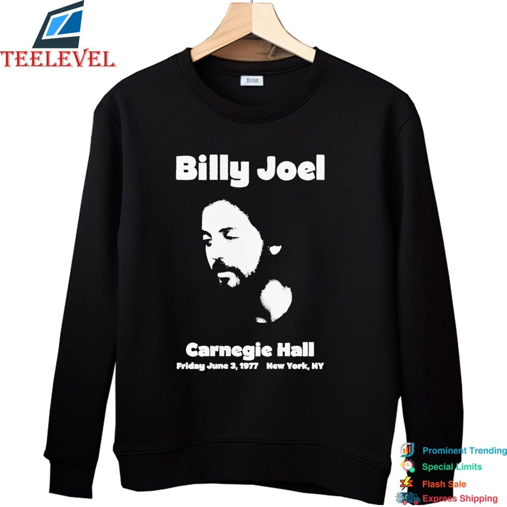 Billy Joel 1977 Carnegie Hall NY T-shirts