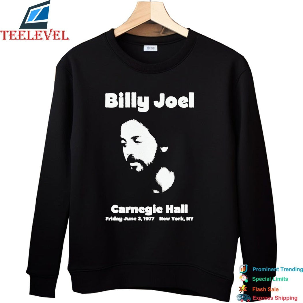 Billy Joel 1977 Carnegie Hall NY T-shirts