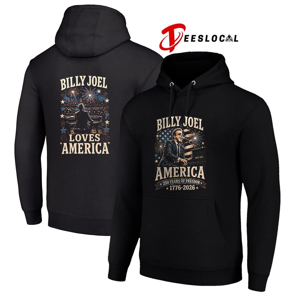 Billy Joel America 250 years of freedom graphic shirt