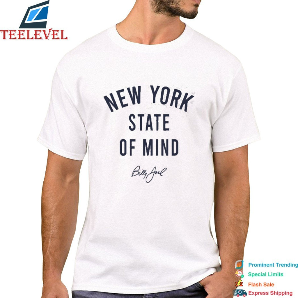 Billy Joel New York State Of Mind T-shirts