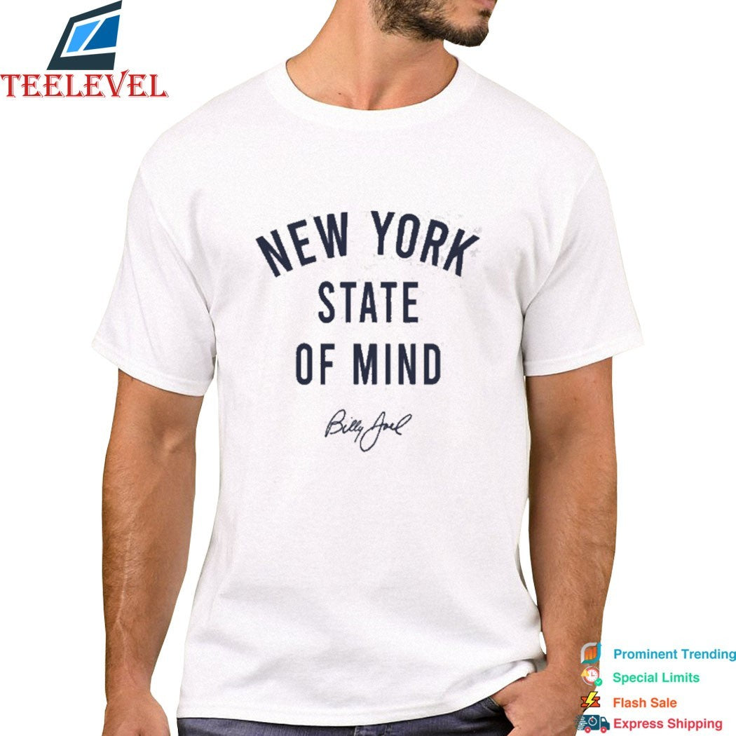 Billy Joel New York State Of Mind T-shirts