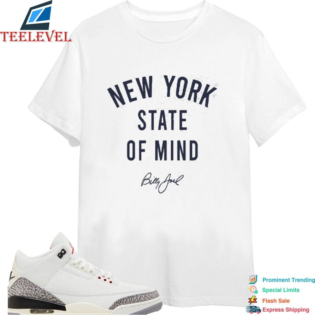 Billy Joel New York State Of Mind T-shirts