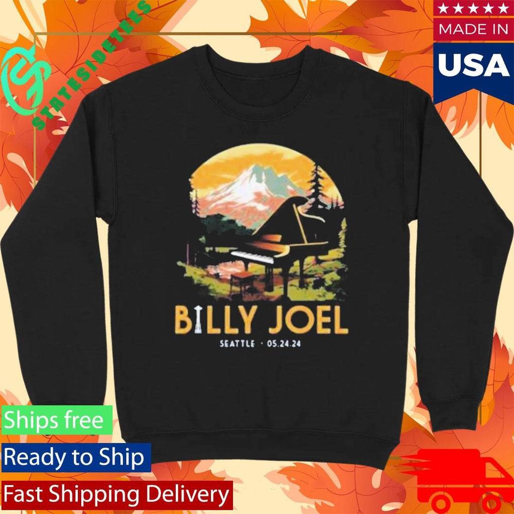 Billy Joel Special Edition Of Seattle Wa 5-24-24 Event T-Shirt