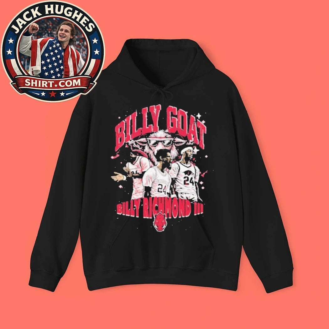 Billy Richmond Iii Billy Goat Arkansas Razorbacks Basketball Shirt