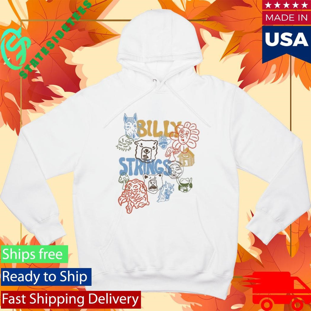 Billy Strings 2026 Winter Tour Characters Shirt