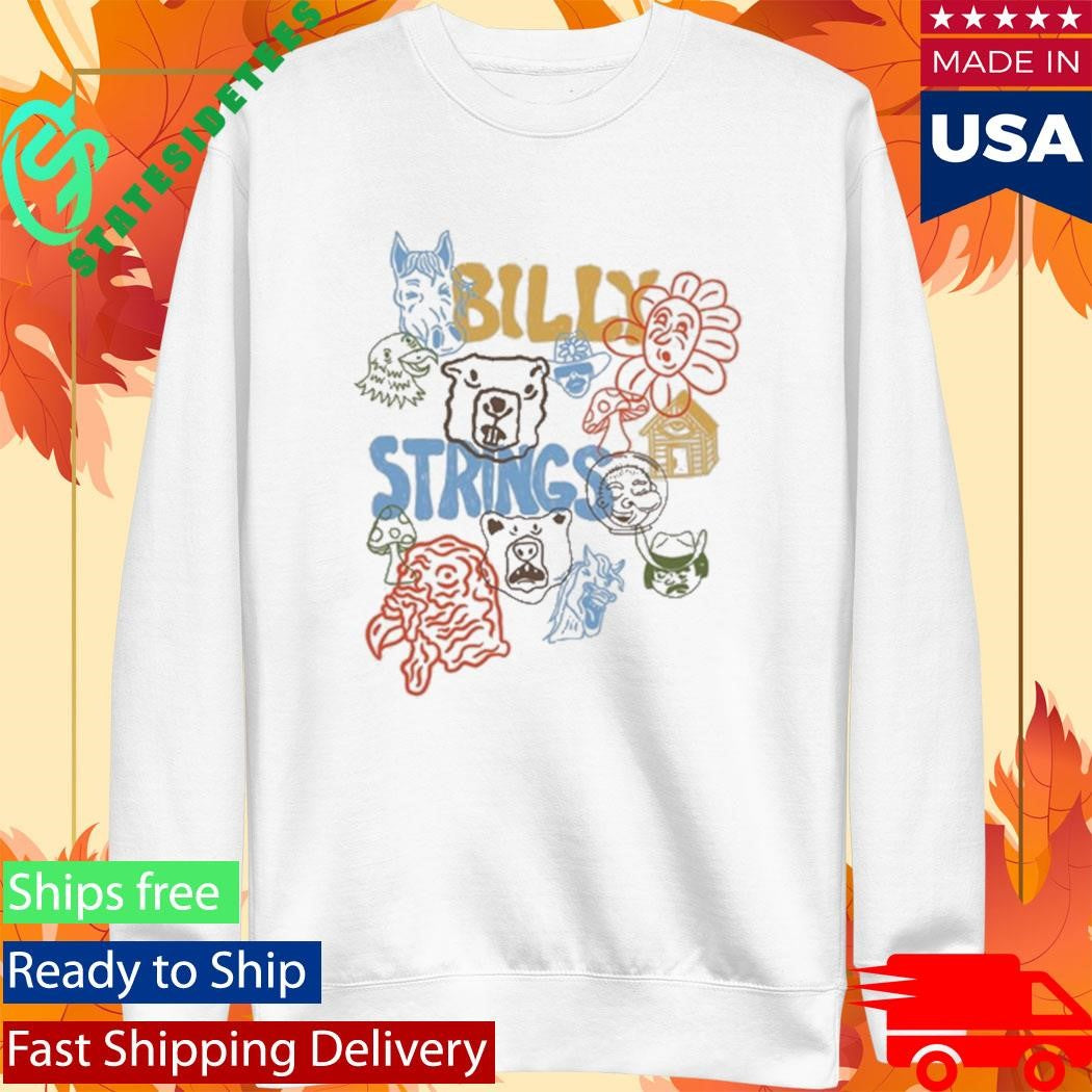 Billy Strings 2026 Winter Tour Characters Shirt