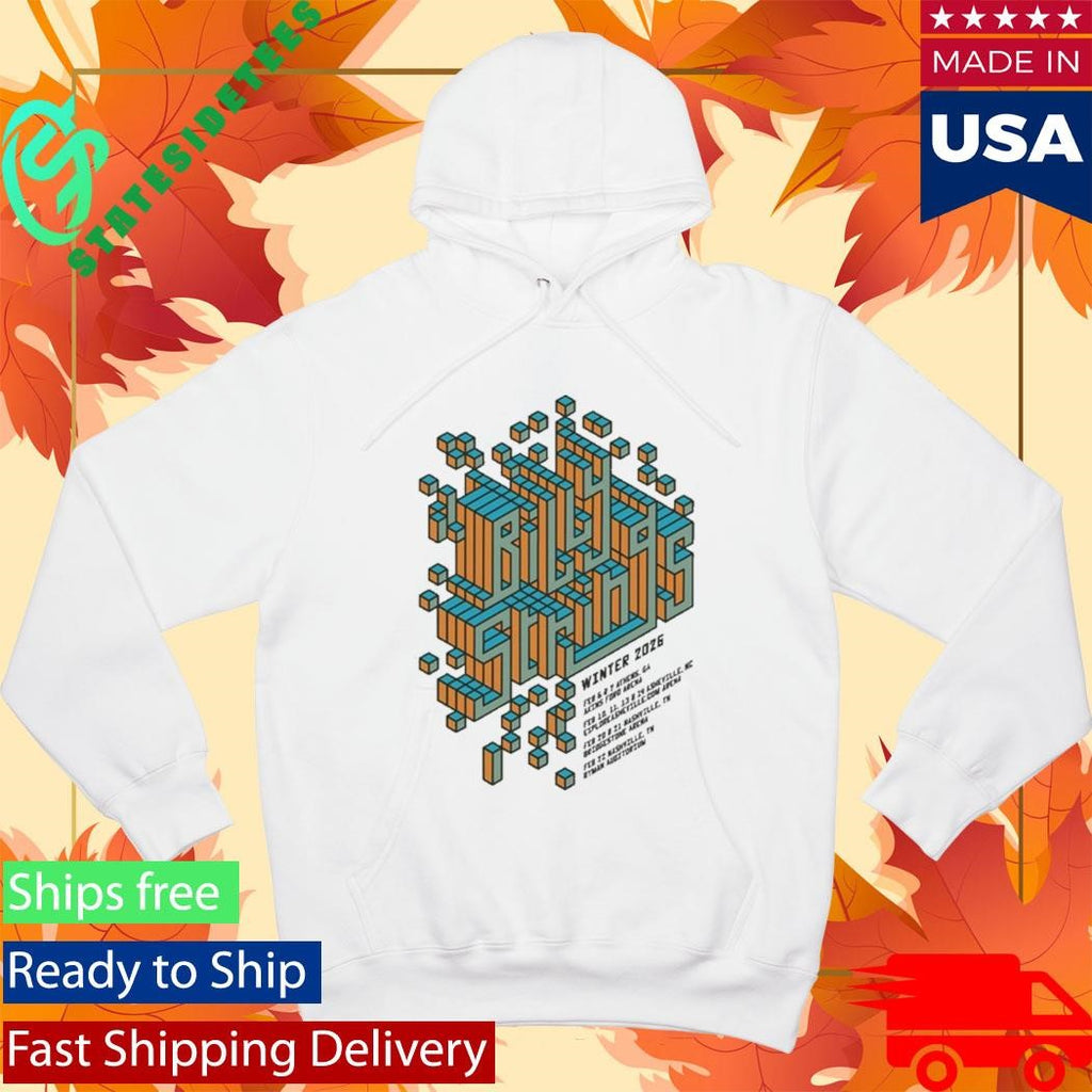Billy Strings 2026 Winter Tour Cube with Dates Shirt