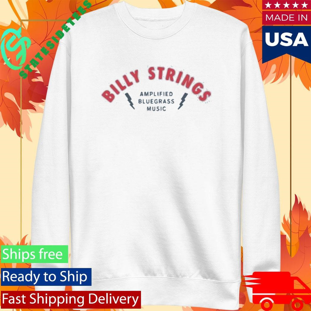 Billy Strings Amplified Bluegrass With Dates Shirt