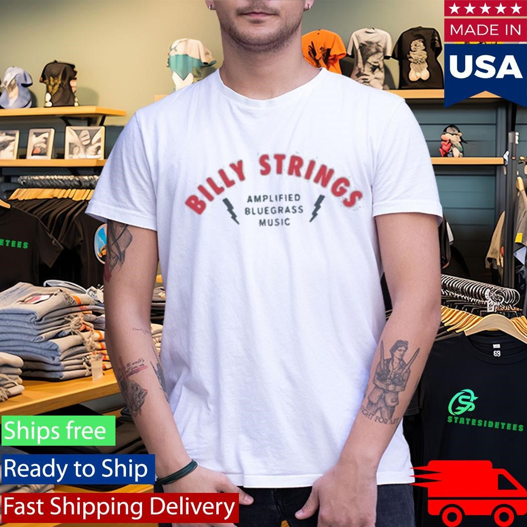Billy Strings Amplified Bluegrass With Dates Shirt