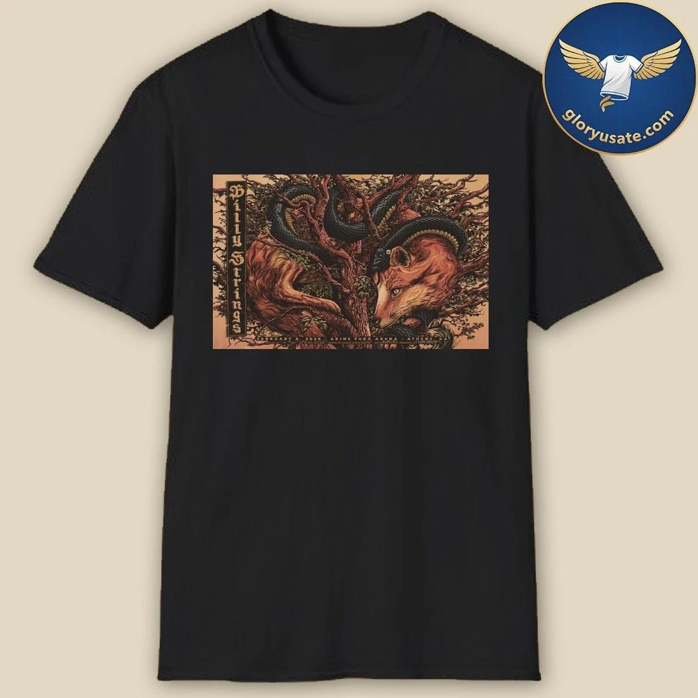 Billy Strings Athens, GA February 6 2026 Tour Poster Shirt