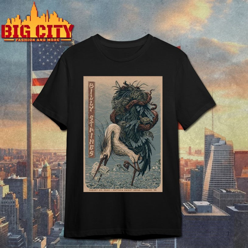 Billy Strings Aug 23 2025 Matthew Knight Arena In Eugene OR Poster Shirt