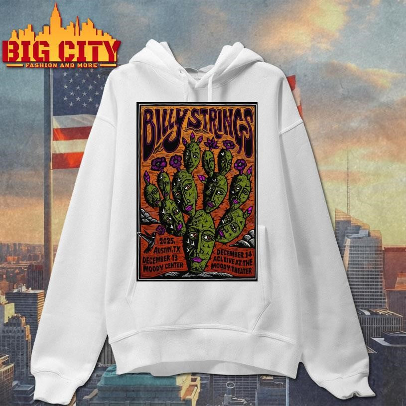 Billy Strings December 13-14 2025 Austin TX Poster Shirt