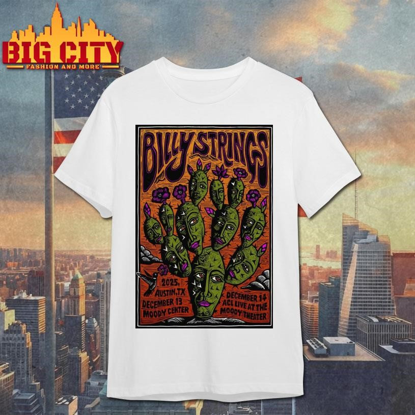 Billy Strings December 13-14 2025 Austin TX Poster Shirt