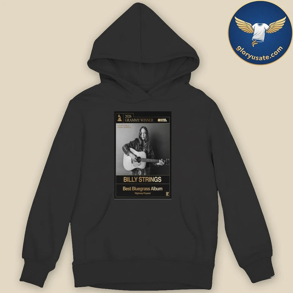 Billy Strings Grammy Winner 2026 Poster Shirt