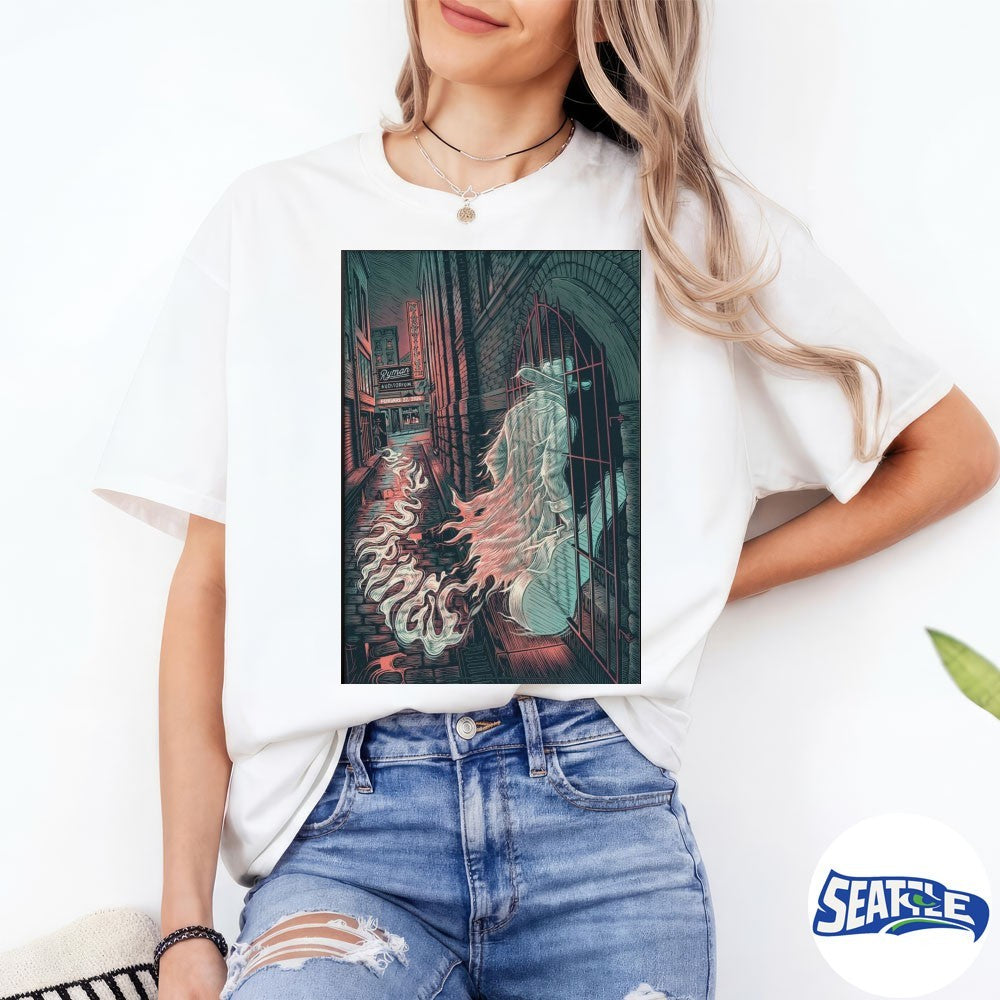 Billy Strings Nashville Tennessee 2026 Ryman Auditorium Gig February 22 2026 The Man With Guitar Ghost Poster shirt
