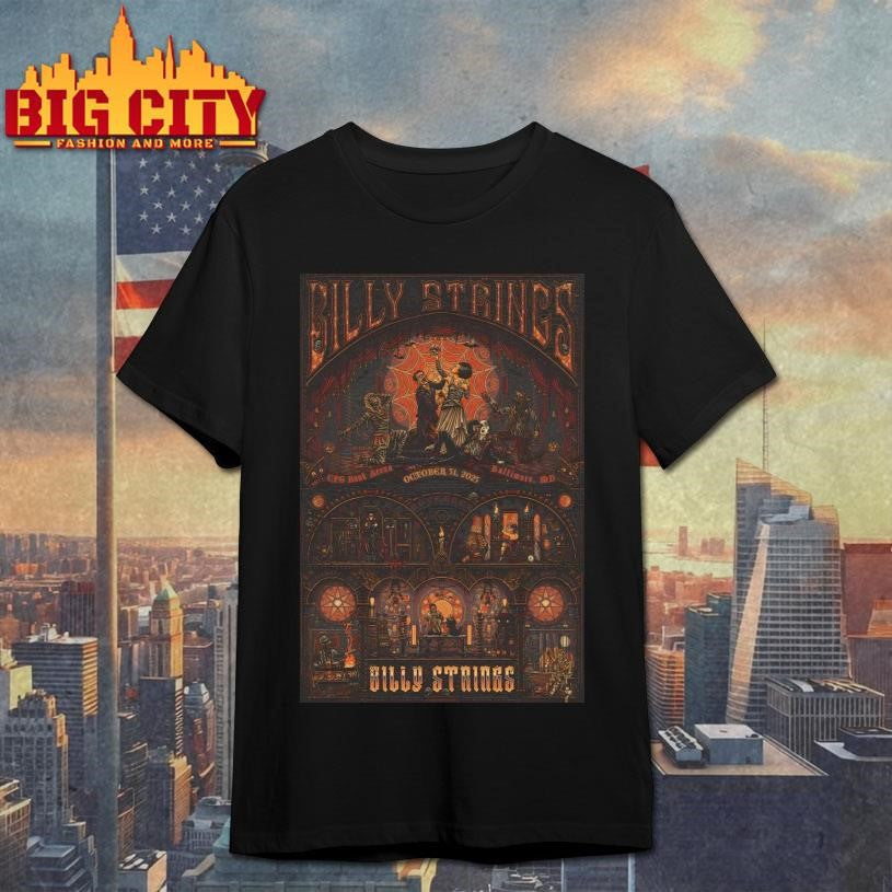 Billy Strings Nov 01 2025 The CFG Bank Arena Baltimore, MD Tour Poster Shirt