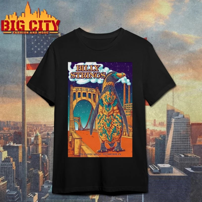 Billy Strings November 7-8 2025 PPG Paints Arena in Pittsburgh, PA Poster shirt