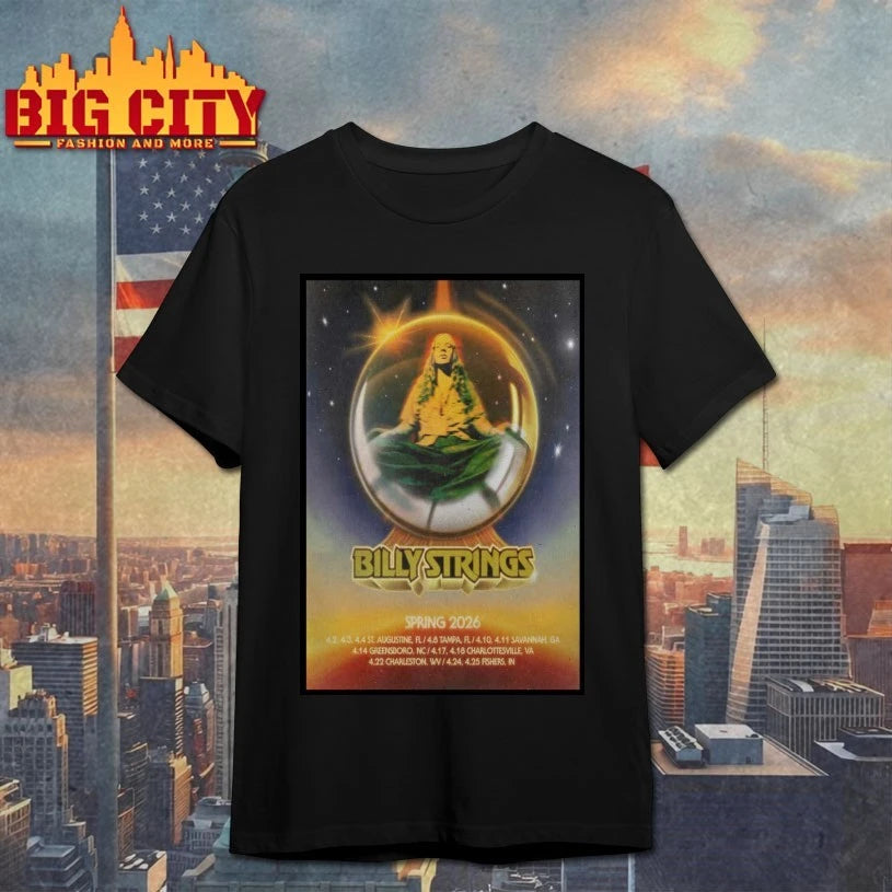 Billy Strings Spring 2026 Tour Poster shirt