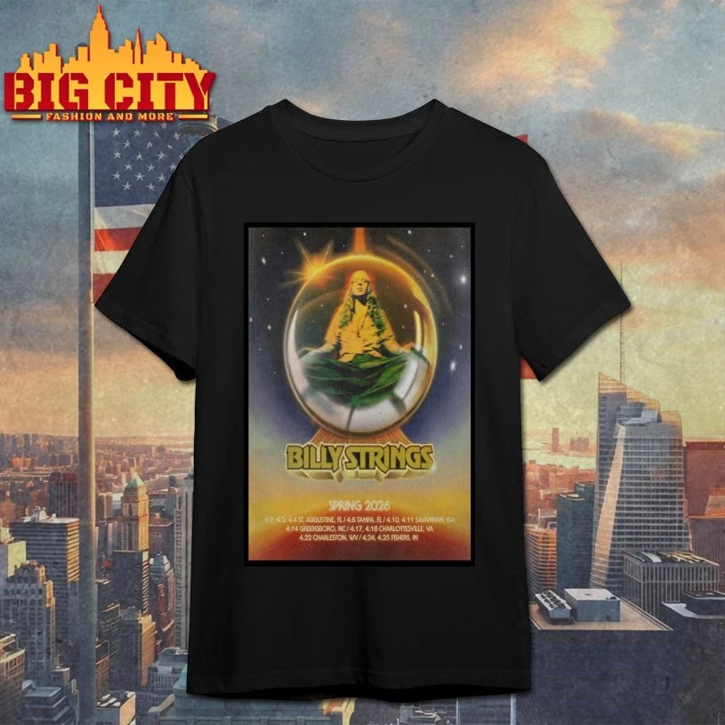 Billy Strings Spring Tour 26 Poster shirt