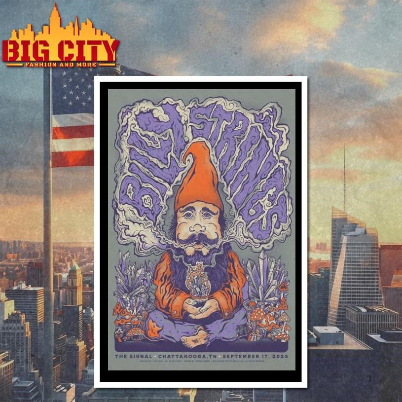 Billy Strings The Signal In Chattanooga Sept 17 2025 Concert Poster Shirt