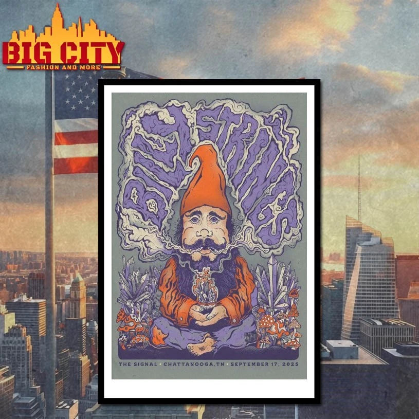 Billy Strings The Signal In Chattanooga TN Sep 17 2025 Poster Shirt