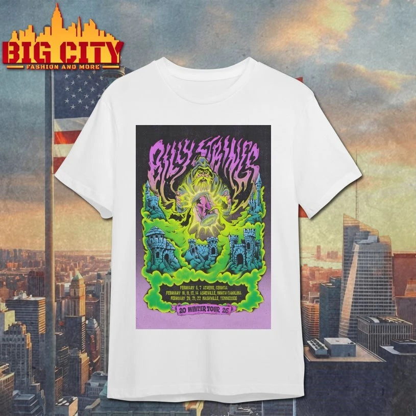 Billy Strings Winter Tour 25 Poster shirt