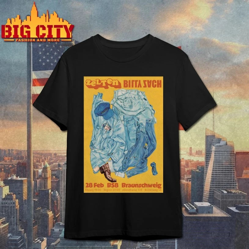 Billy Zach Braunschweig Concert Feb 28 2026 Poster shirt
