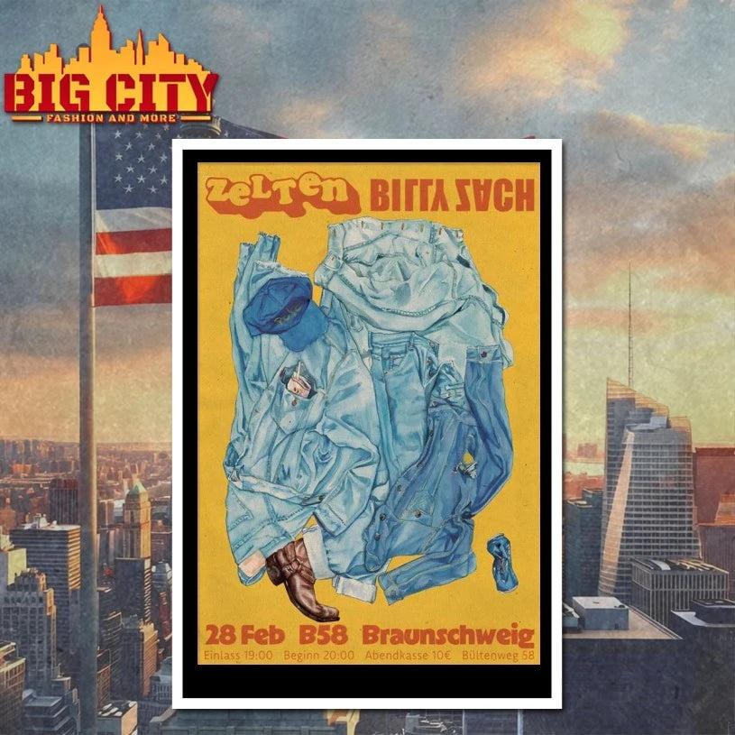 Billy Zach Feb 28 2026 Jugendzentrum B58 Braunschweig Germany Poster shirt