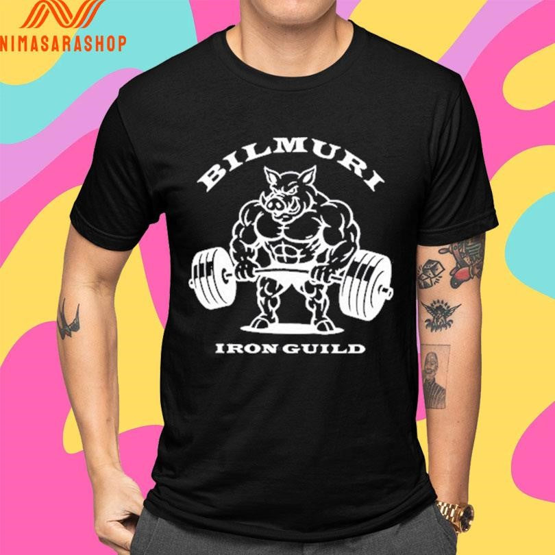 Bilmuri Iron Guild Pig Gym Shirts