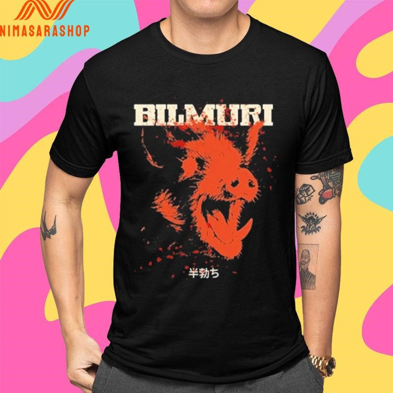 Bilmuri Kinda Hard Hog Splatter Shirts