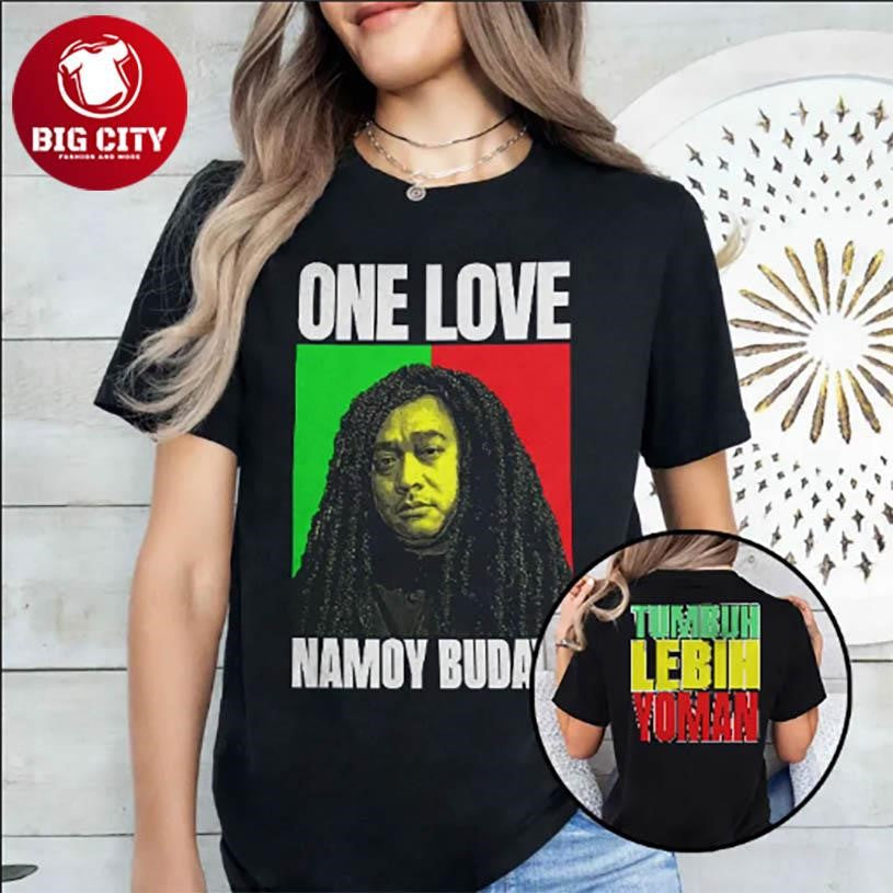 Binar Abiyasa One Love Namoy Budaya Tumbuh Lebih Yoman Two Sided Shirt