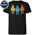 Binary 01-10-11 Robot Shirt