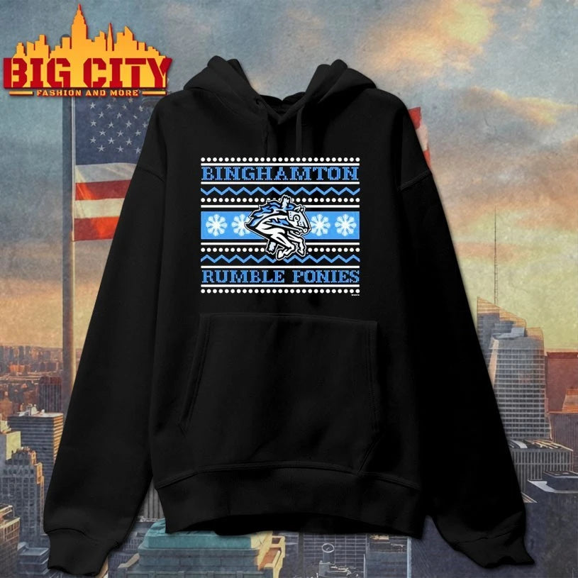 Binghamton Rumble Ponies Ugly christmas shirt