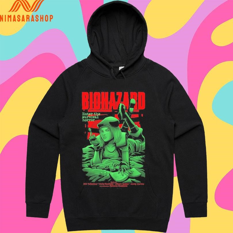 Biohazard Enter The Survival Horror Resident Fiction Dc Variant Shirts