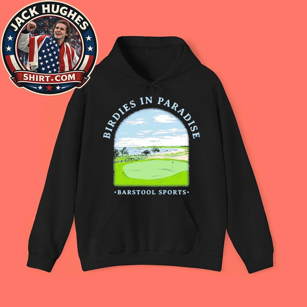 Birdies In Paradise Barstool Sports Pocket Shirt