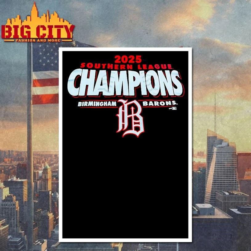 Birmingham Barons Southern League Champions 2025 Shirts