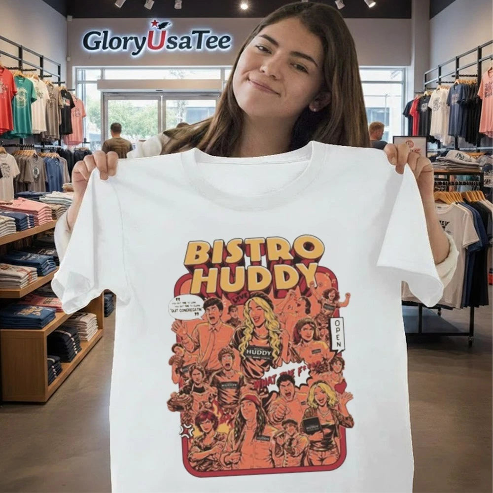 Bistro Huddy Full Staff Women’s Raglan Baby Shirt